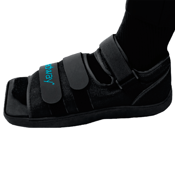 Zapato Post-Operatorio punta cuadrada